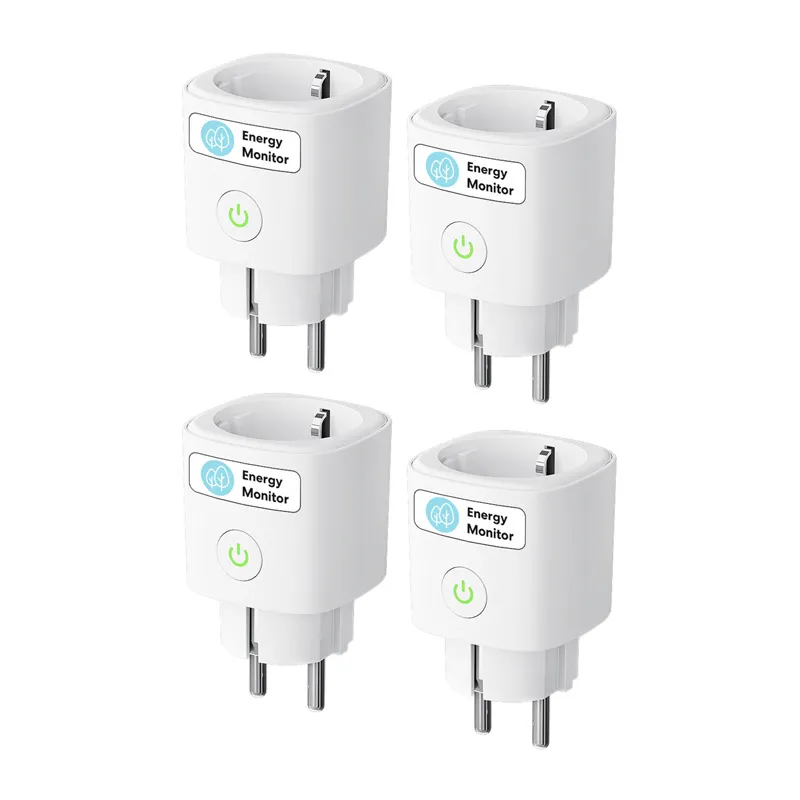 MEROSS MSS315CFH-EU Smart Plug with Energy Monitoring (Matter) (Set of 4)